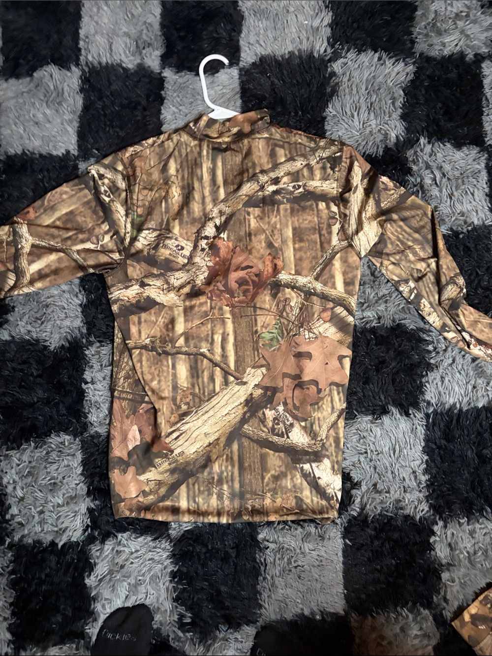 Energy Zone Men's Long-Sleeve Camo Shirt - Brown, Tan, Green